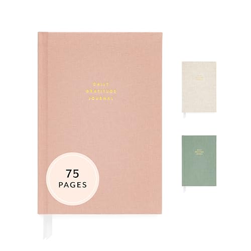 Sugar Paper Gratitude Journal, Daily Guided Gratitude Journal wit...