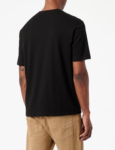 Armani Exchange Men's 1991 Milano/New York Text Creating Central Square on Regular Fit Tee3