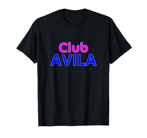 Club AVILA Family Reunion Squad Primer Apellido Camiseta