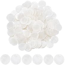 Flat Heart Flower Round Star Shell Charms Bulk White Blank Shell Charms Natural Mother of Pearl Shells Charm for DIY Bracelets Earring Necklace Jewelry Making
