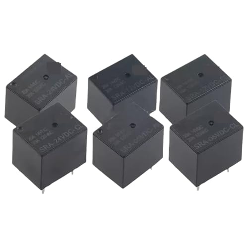 Relais 5 broches 12V SRA-12VDC-AL pour circuits THT