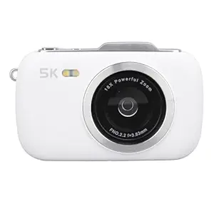 LICAEVEY Digital Camera for Photography, 5K 15FPS Vlogging Camera, 80MP 18X Digital Zoom Small Camera with 2.8 Inch IPS Screen, Built-in Flash, for Photography