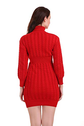 Image of Women's Knee Length One Piece Dress (18008)