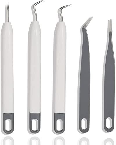 Wieden Gereedschap voor Vinyl, Basic Tools Set Wieder Pincet Crafting Basic Accessoires Set Kit voor Cricut Silhouet Naaien, Grijs