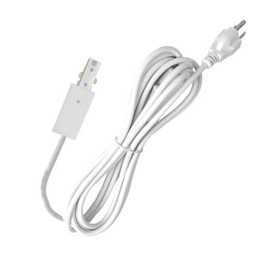 LRAEMXG 13FT Track Lighting Power Cord White