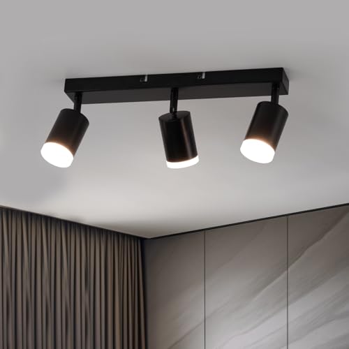 Bojim LED Ceiling Lights, 3 Way Spotlights, Modern Kitchen Ceiling Light Indoor...