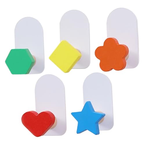 Hemobllo 5 piezas Gancho de Pared Infantil