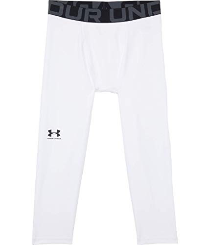 Image of Under Armour Kids HeatGear Armour 3 /4 Leggings (Big Kids)