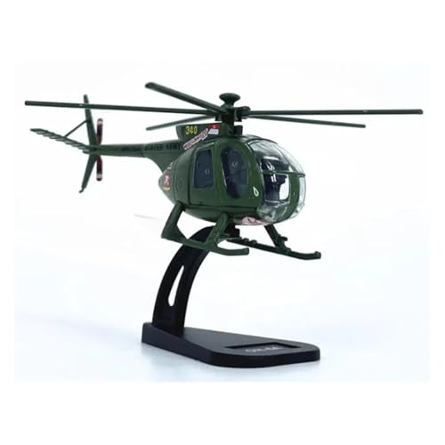 Helicóptero OH-6A de colección mini avión para decorar escritorio 3