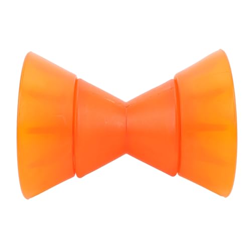 aqxreight Roller de Remolque con Eje de 1/2 Pulgada y 6.9 Pulgadas Longitud para una Absorción Choque Efectiva y Transporte Seguro