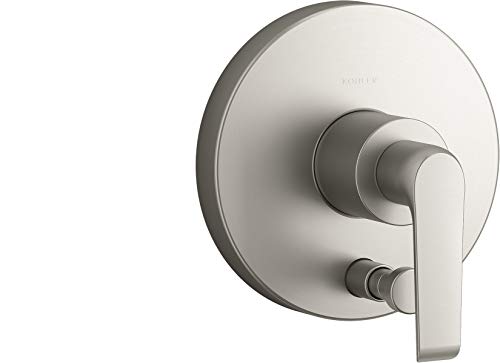 Kohler Avid Valve Trim poignée de douche anti-trace en nickel brossé durable