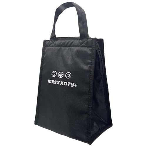 保冷 綿100％のキャンバス生地 ランチバッグ-内側断熱アルミウール綿 大容量/便利/シンプル/ファッション/無地で でシンプルな 巾着バッグ-耐久性 防水 アウトドアキャンプピクニックバッグなどに 男女兼用 お弁当袋 zhonghao