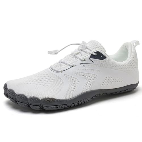 Image of WateLves Water Shoes Men Women Beach Barefoot Aqua Socks Breathable Wide Swim Outdoor Walking Anti Slip Pool Shoes for Hiking Kayaking Diving Surfing