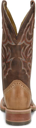 DOUBLE-H Men's 12" Harshaw Wide Square Toe Roper Boots3