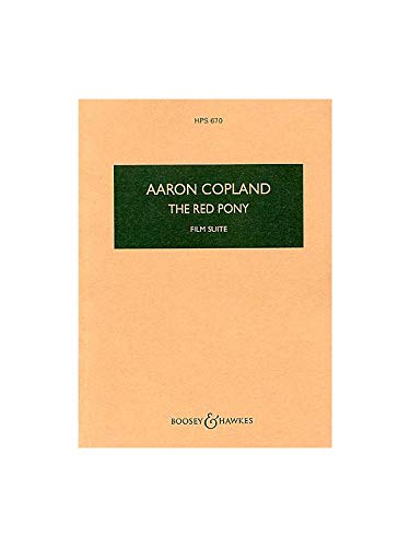 The Red Pony: Suite aus der Filmmusik. Orchester. (Hawkes Pocket Scores)