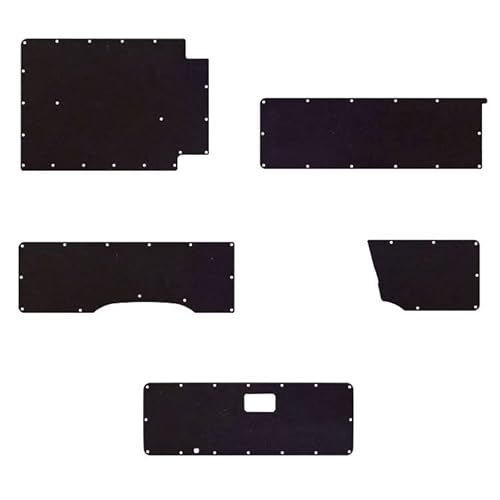 プロダックス 【 200系ハイエース DX 標準幅 4ドア 3/6人乗り 対応 トリムパネル 】 トヨタ 標準 カスタム パーツ 内装パーツ サイドパネル 内張り トリムカバー 側面カバー リアハッチ バックドア 荷室 インテリア ドレスアップ (リアシー