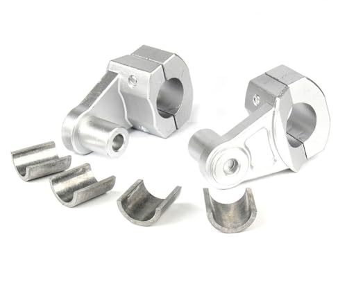 Pontet rehausseur guidon moto universel 28mm et 22mm pour trail et roadster