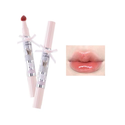 Flortte リップグロス 血色 ミラーティント リップ 高発色 リップティント 潤い 落ちない 口紅 リップスティック 保湿 マスクにつかない 光沢 ロングラスティング 長持ち 中国コスメ(03#)