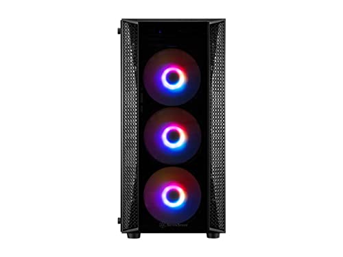 Gabinete SilverStone FARA B1 PRO, Iluminación ARGB, Vidrio Templado, Torre Media ATX, Modelo SST-FAB1B-PRO miniatura 3