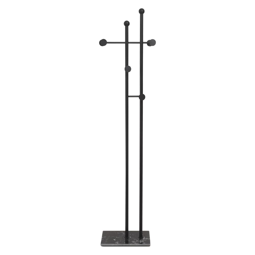 Perchero Mármol,Perchero para Vestidos,percheros Burro Negro,Burro de Ropa Metálico,Burro para Ropa,Perchero Ropa,Burro Ropa Multifuncional,percheros de forja,burras percheros Dormitorio