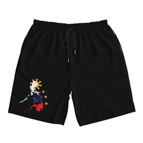 Map of Philippines Men's Quick-Dry Board Shorts 7