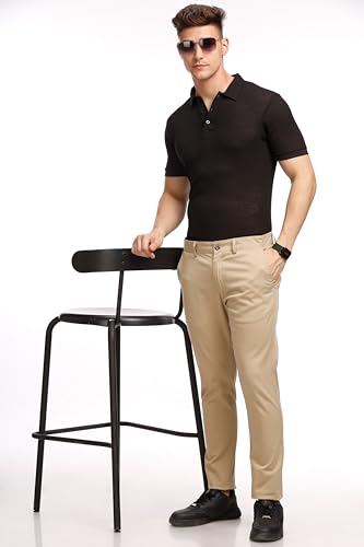 Image of Men's Slim Fit Casual Trousers Parent 2