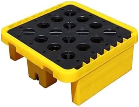 Industrial Modular Spill Containment Platform for Oil Drums | Heavy-Duty Lab Use | Environmental Safety Solution | Durable & Versatile Spill Control System