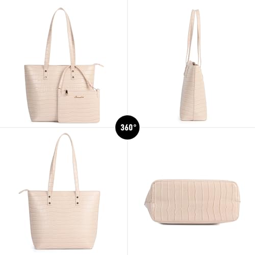 Image of Chinllo Tote Bag for Women, Medium Top Handle Handbags Purse