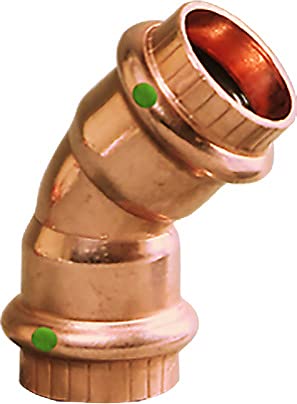 Viega3/4" ProPress 45 Copper Elbow 5 PACK 77023
