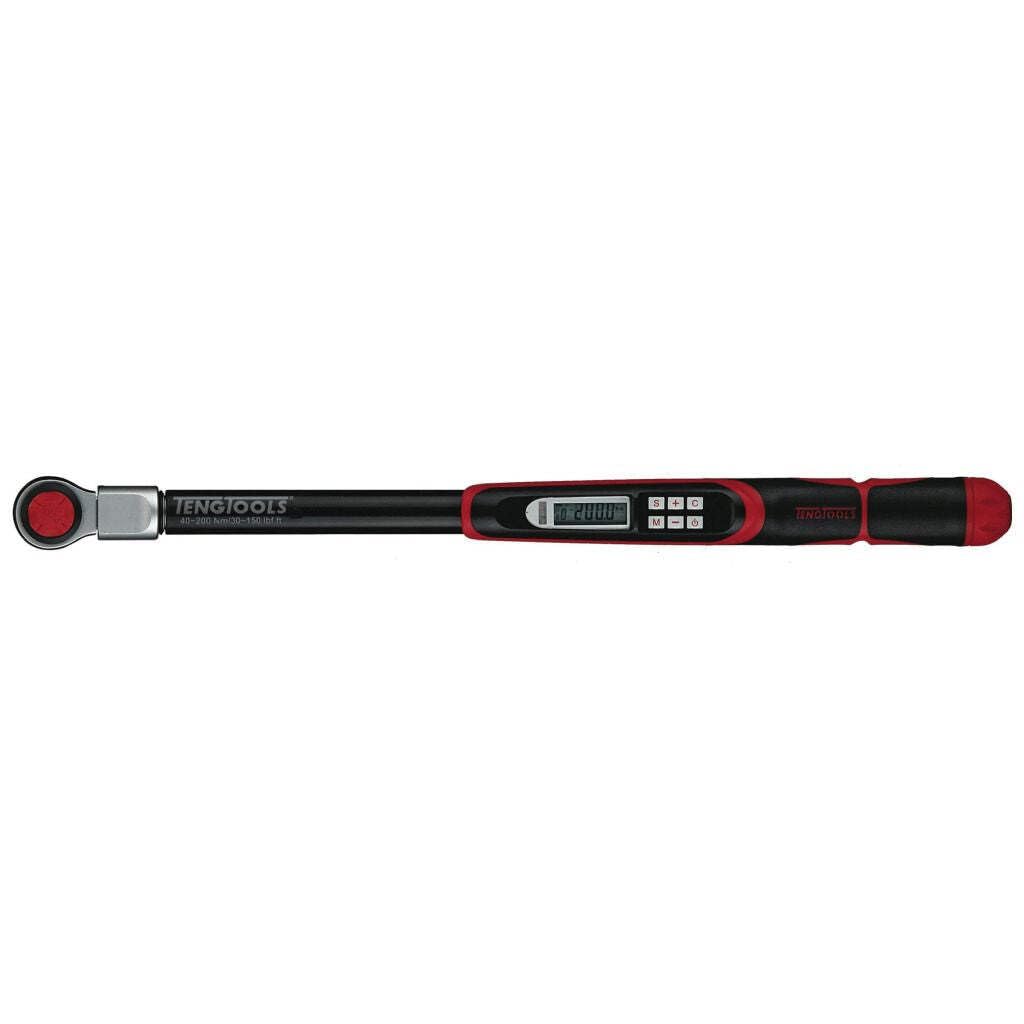 Tengtools 1292D200 Torque Wrench Ratchet with 1/2 Digital