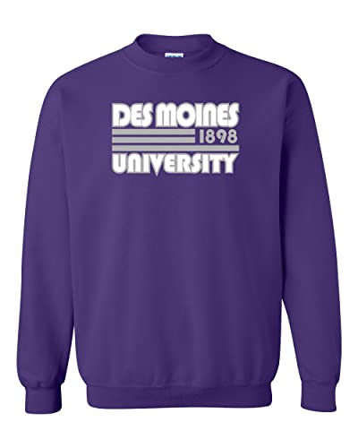 Retro Des Moines University Unisex Crewneck Sweatshirt - DMU Apparel
