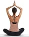 LEXISLOVE Strappy Sports Bras for Women Criss Cross Back Medium Support Workout Yoga Padded Sports Bra with Removable Cups Black XXL