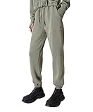 Sweaty Betty Mädchen Bündchen in Sandwasch-Waschung Lässige Hose, Shadow Green, XS