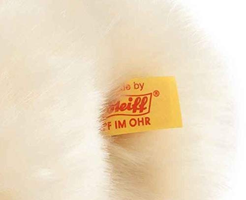 Steiff Bobby Schlenker-Teddybär - 40 cm - Teddybär mit Schleife - Kuscheltier für Kinder - weich & waschbar - Creme… – Bild 4