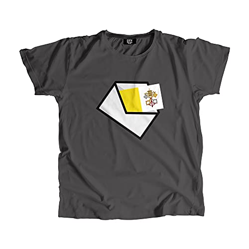 T-shirt Vatican City en maille premium avec imprimé graphique du Saint-Siège