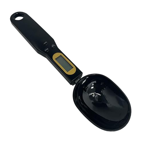 Cuchara medidora digital – Balanza de cuchara de pesaje de 500 g/0,1 g de alta precisión con pantalla LCD, mini báscula de cocina extraíble lavable para hornear condimentos harina hoja de té suelta
