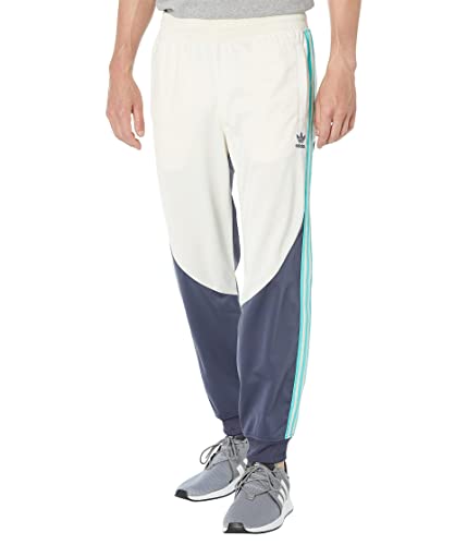 Pantalon de survêtement SST adidas bloqué homme jogging rétro streetwear noir