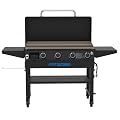 Pit Boss 10963 4-Burner Gas Griddle, Black