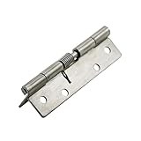 1pc 304 Stainless Steel Automatic Reset Spring Hinges - Industrial Equipment Spring for Applications(CL049-1S)