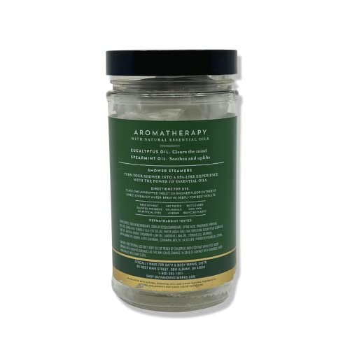 Bath & Body Works - Aromatherapy - Shower Steamers, 6 Tablets Each - 2 Pack Bundle - Lavender Vanilla and Eucalyptus Spearmint - image 4