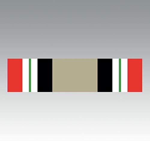 Amazon.com - 1.5 x 5.5 inch Iraq Campaign Service Ribbon Sticker ...
