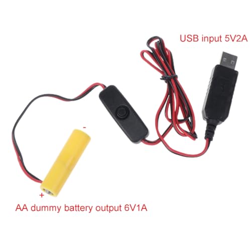 Eliminadores de batería Universal 6V LR6 AA para LED y juguetes miniatura 3