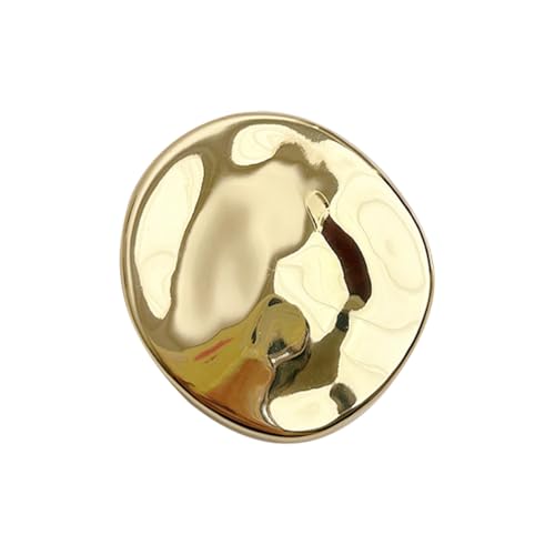 Vintage Geometric Metal Brooch Pins for Women Men Fashion Irregular Round Corsage Lapel Badges Coat Sweater Scarves Shawl Dress Accessory Fashion Wedding Party Prom Jewelry for Girlfriend Ladies