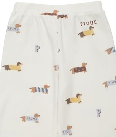 Amazon | [ジェラート ピケ] 【KIDS】ダックスフンド柄ロングパンツ