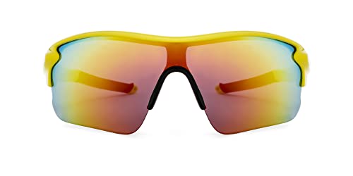 Image of Velocity Optics - S /VC2239 /C8R UV Protected Polycarbonate Lens Sports Sunglasses for Men Driving Cricket Fishing Cycling Sunglasses