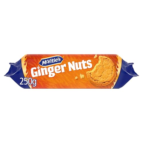 McVities Ginger Nuts Biscuits 250 g (Pack of 1)