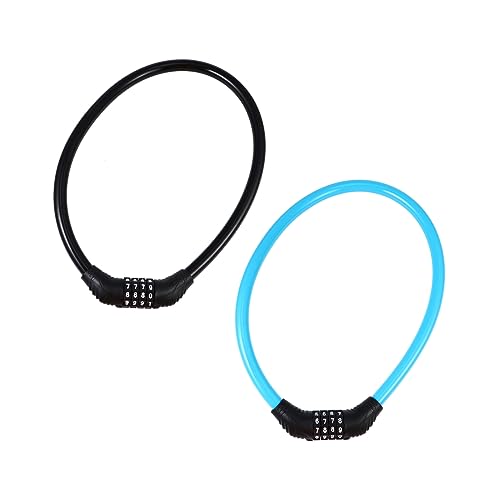 Gogogmee Bike u Lock Combination Motorbike Chain Lock 4- Theft Security Random Color