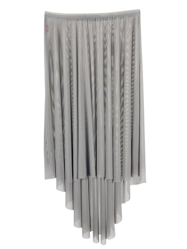 Jupes de danse en mousseline jupe de danse ballet femmes light gray
