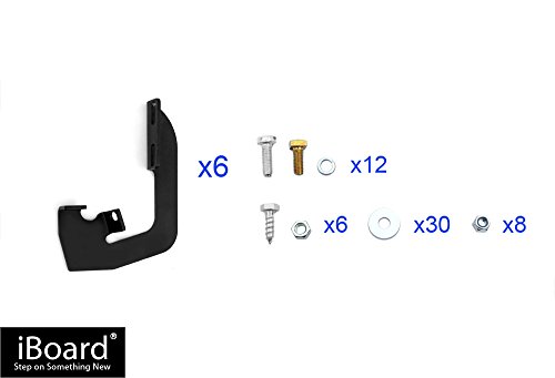 For 1997-2017 Expedition Sport Utility 4-Door (Nerf Bar | Side Steps) 6" Black Eboard Running Boards #TOP6