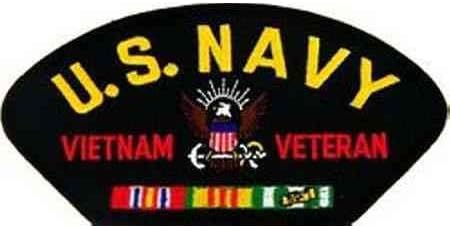 Parche veterinario de Vietnam de la Marina de los Estados Unidos con licencia militar, productos patrióticos, regalos para familias de veteranos y